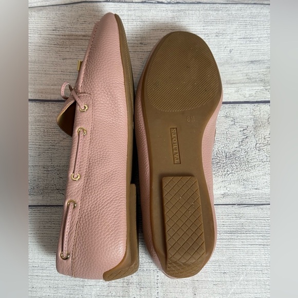Talbots blush pink Leather Loafers / size 8M - Picture 9 of 11